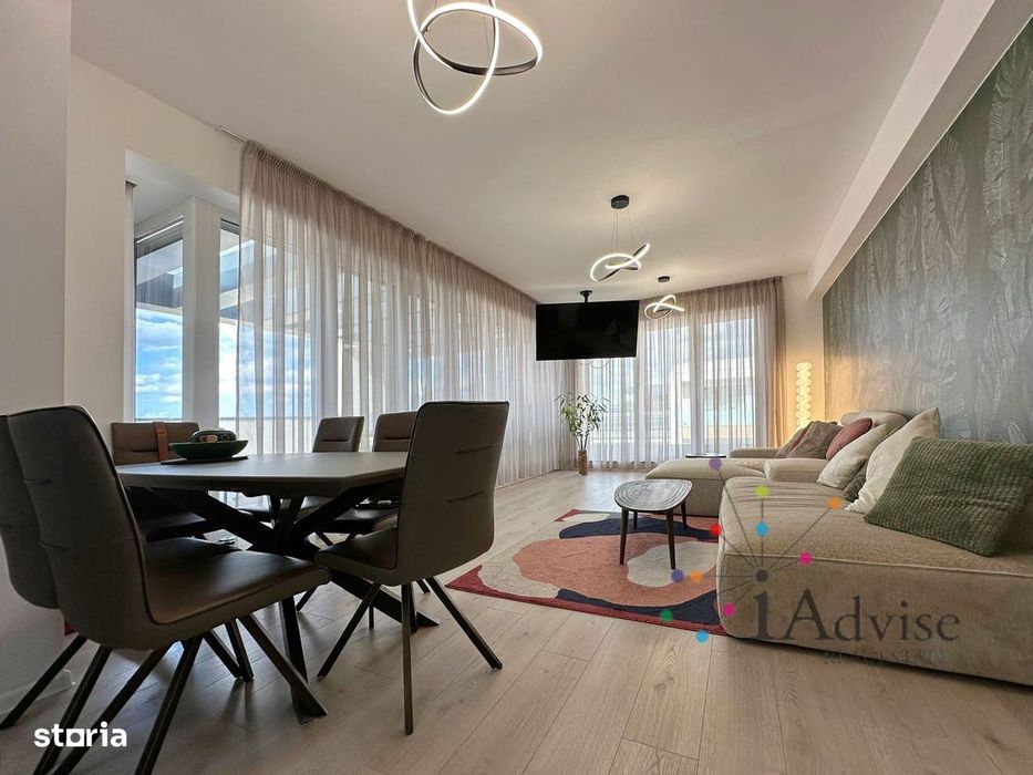 Apartament Premium cu 3 Camere – Vedere Panoramică către munți și oraș