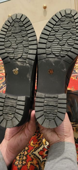 Сапоги     натуральная кожа