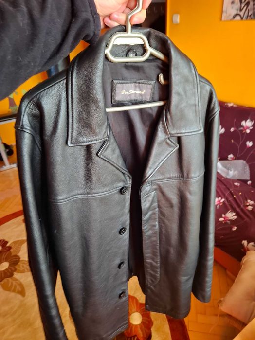 Geaca piele veritabila Ben Sherman barbati