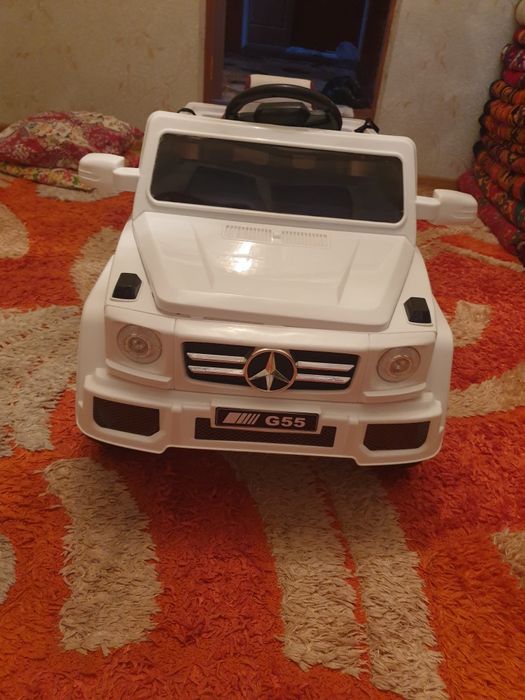 Электромашинка Белый Гелендваген