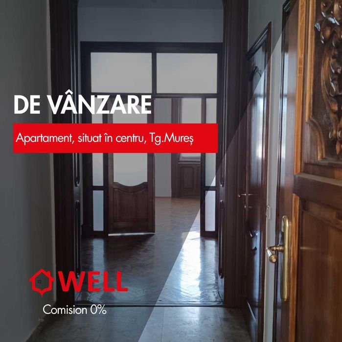 SUPER PROMOȚIE - De vânzare apartament situat în centru, Tg.Mureș