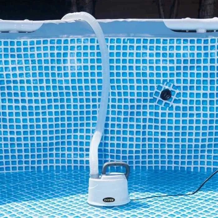 Дренажный насос intex для слива воды из бассейна 28606 есть доставка