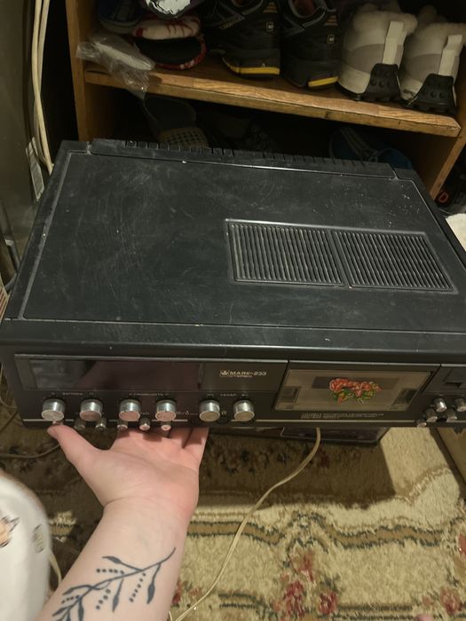 Магнитофон маяк 233