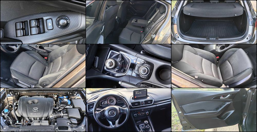 Mazda 3 * Benzina 2.0 * 120cp * Navi * Senzori