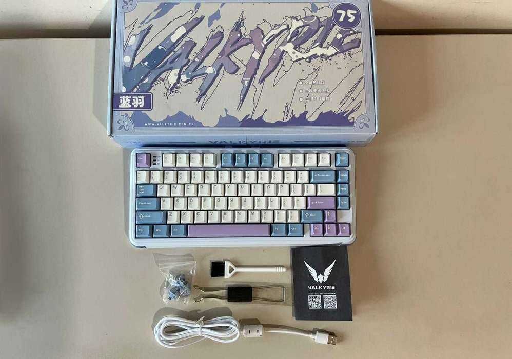 Tastatura Valkyrie VK  75 Gaming Competition Blue Feather