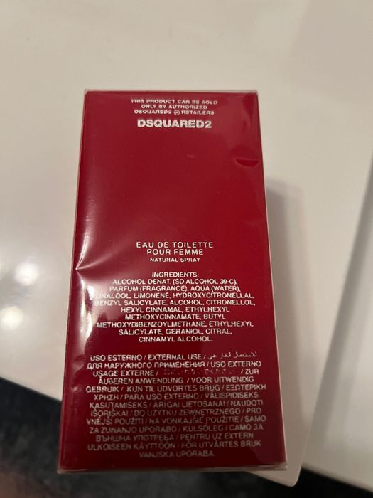 Parfum DSQUARED2 RED WOOD 50ml,sigilat in cutie, original 100%
