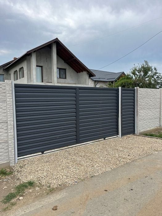 Construim porți la comanda clientului ne deplasăm în toată țara porți din șipcă metalică porți din lamele porți din tablă cutată