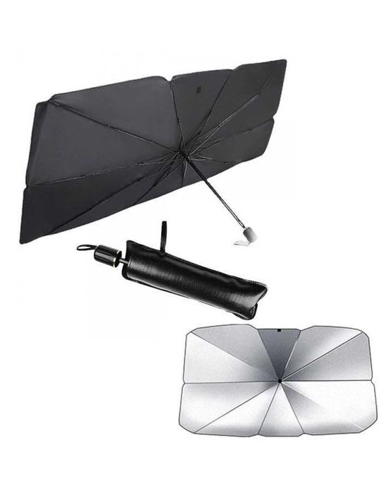 Сенник за предното стъкло на автомобила, тип чадър Sun Shade