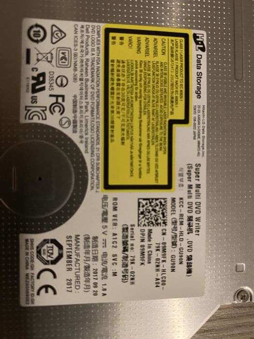 Super Multi DVD Writer Hitachi