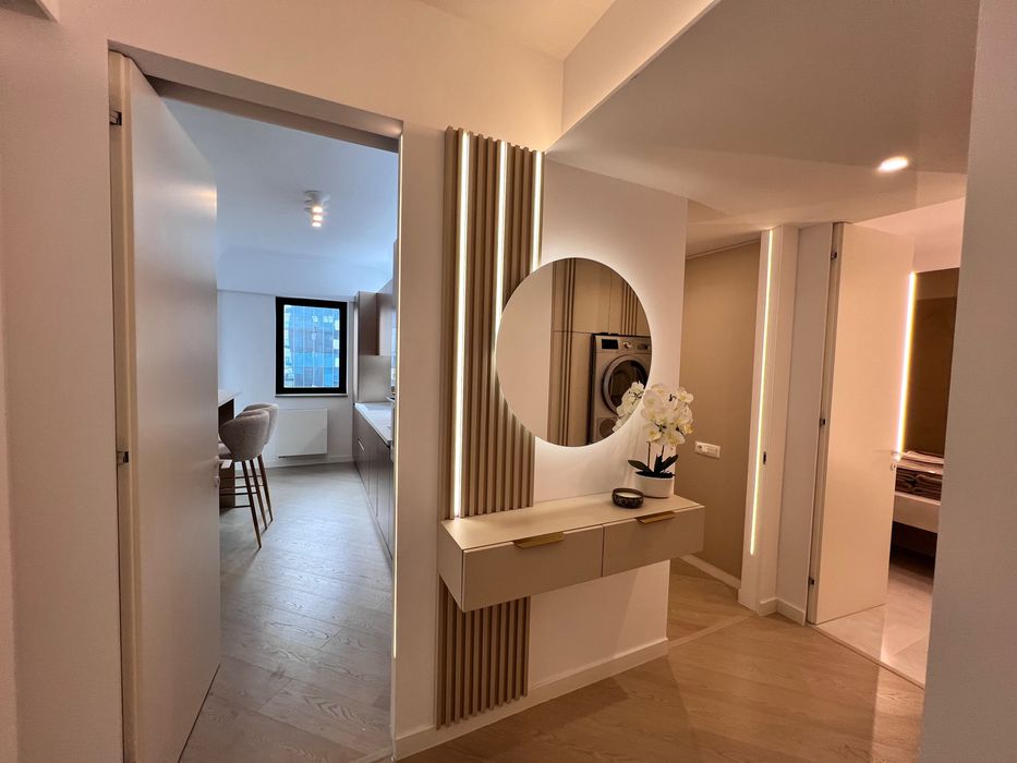 Cortina North | 2 camere ultra-modern | Etaj 8 | Balcon generos + parcare