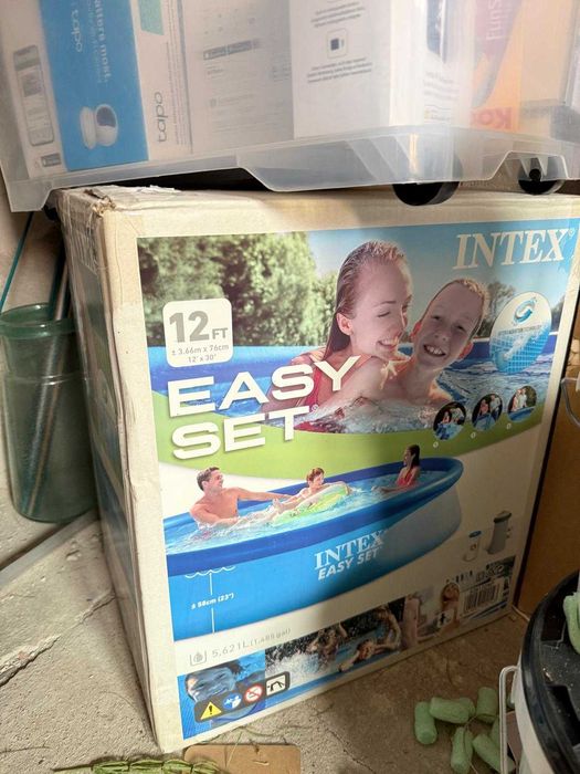 Piscina Intex Easy Set 3.66m x 76 cm cu filtru cu Pompa de apa