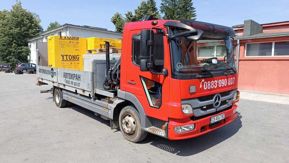 Превози с автокран до 7 тона.