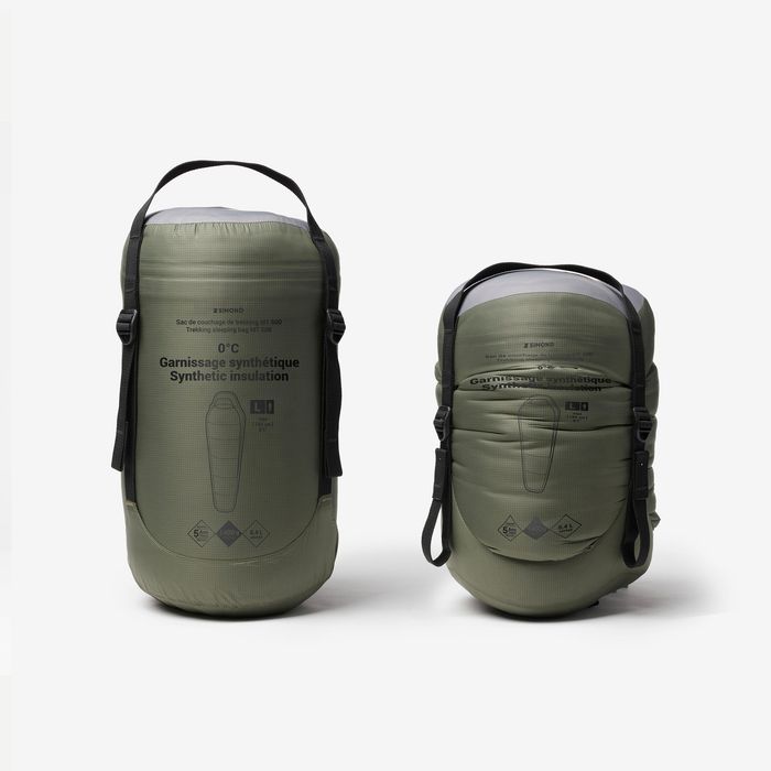 Sac de dormit de trekking 0°c, Mt500 - produs resigilat Decathlon