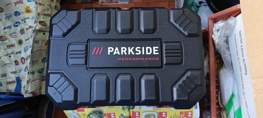 Bormasina parkside performance filetanta fara impact pabsp20lic4 solo compatibila 20v pistol
