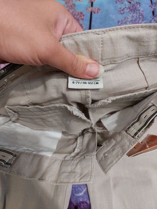 Продам новые льняные брюки