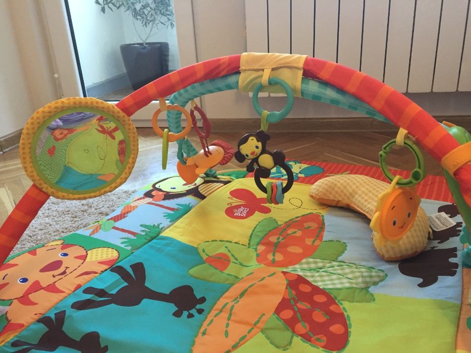 Музикална интерактивна гимнастика килимче за бебе Bright Starts