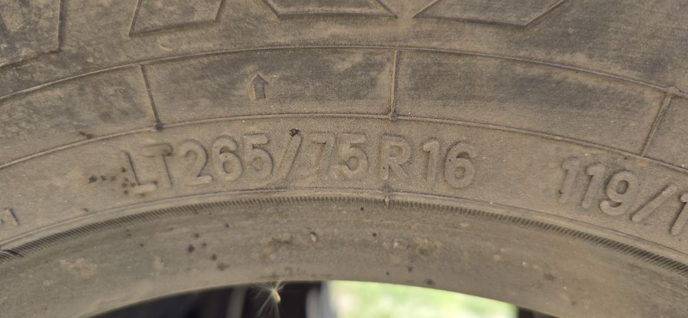 Шины Toyo A/T, б. У, 265,75 R16