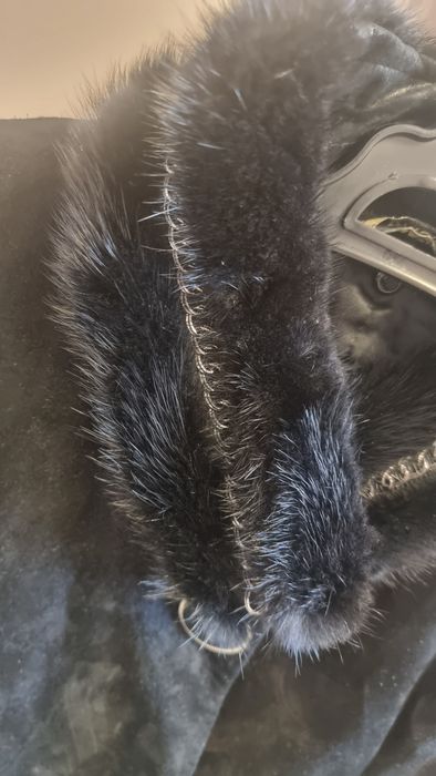 Женский замшевый плащ