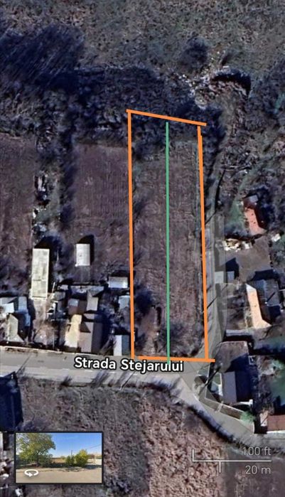 Teren intravilan 2594 mp  Slatina – Cartier Sărăcești