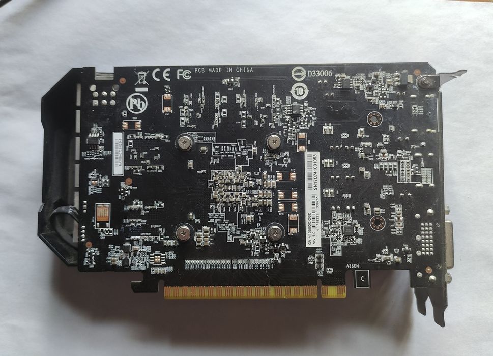 Видеокарта gtx1050 2gb