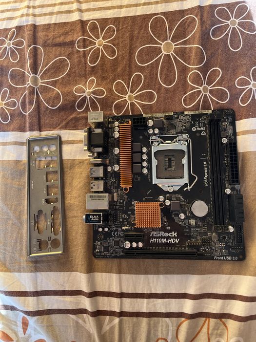 Дънна платка AsRock H110M-HDV