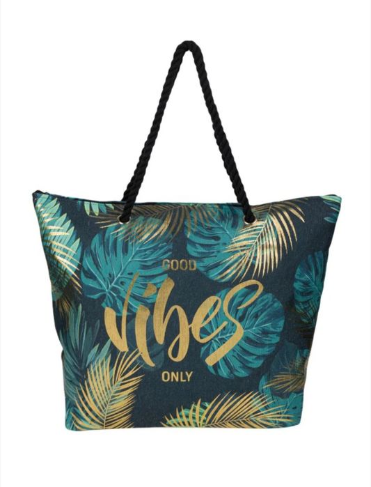 Плажни чанта, многоцветни, 38 х 14 х 3 см