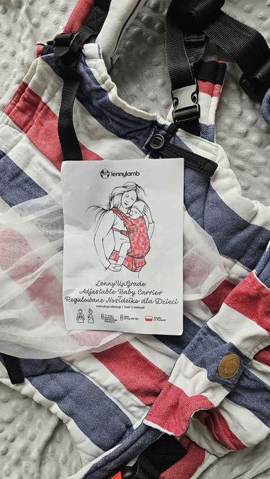 Sistem de purtare Lenny Upgrade Marine (bambus și bumbac)