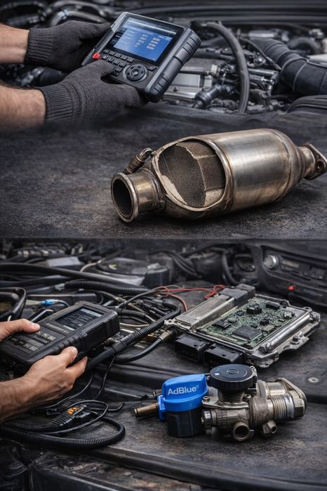Diagnoză și tuning auto  rezolvare probleme DPF, EGR, AdBlue