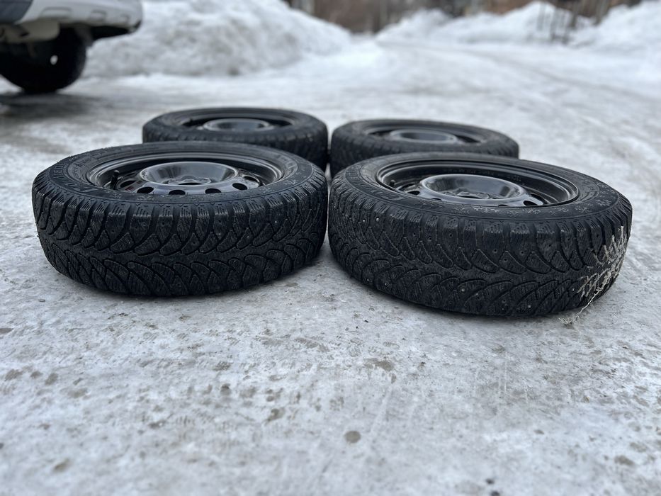 Диски R14 4x98 с зимней резиной