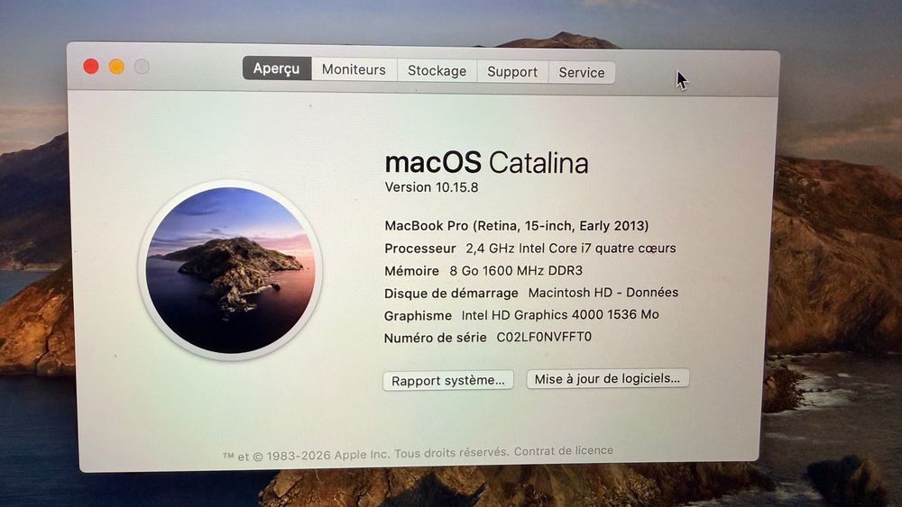 MacBook Pro RetinaDisplay 15" early 2013 - stare foarte buna