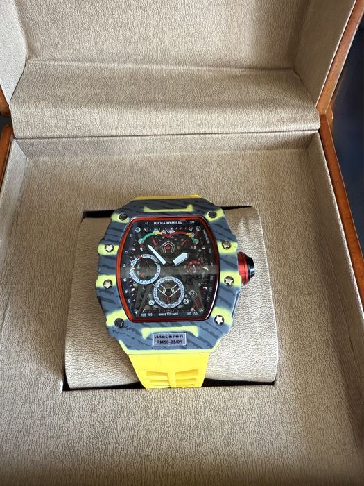 Мъжки часовник Richard Mille RM 50-03 Mclaren F1 edition
