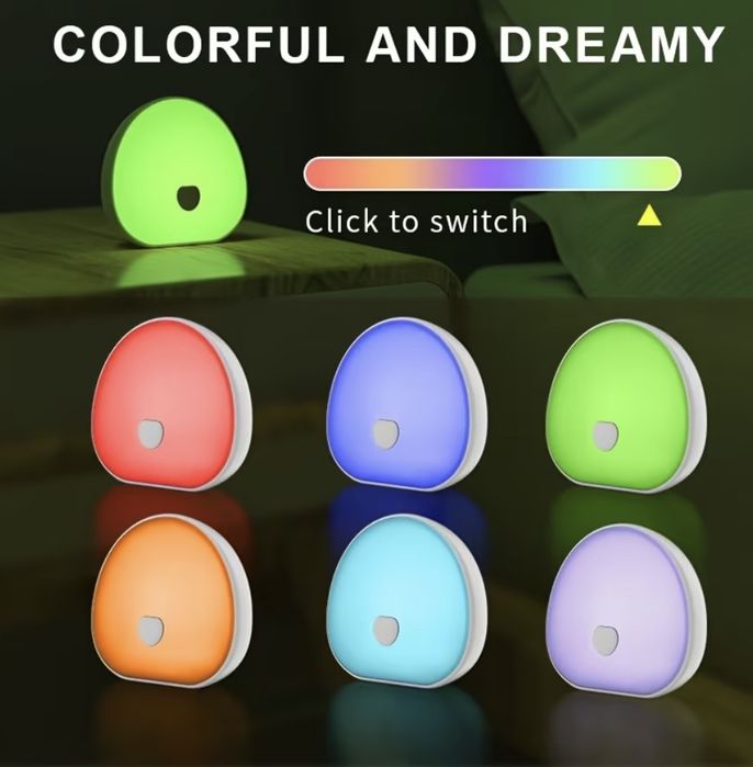 Машинка за бял шум / нощна лампа с мелодии