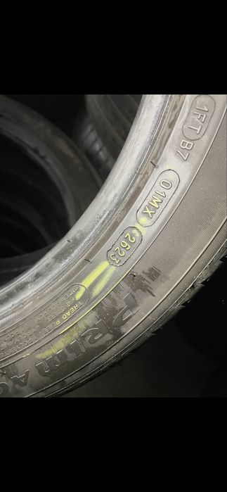 245 45 18 Michelin 2 rumflat 2 normale