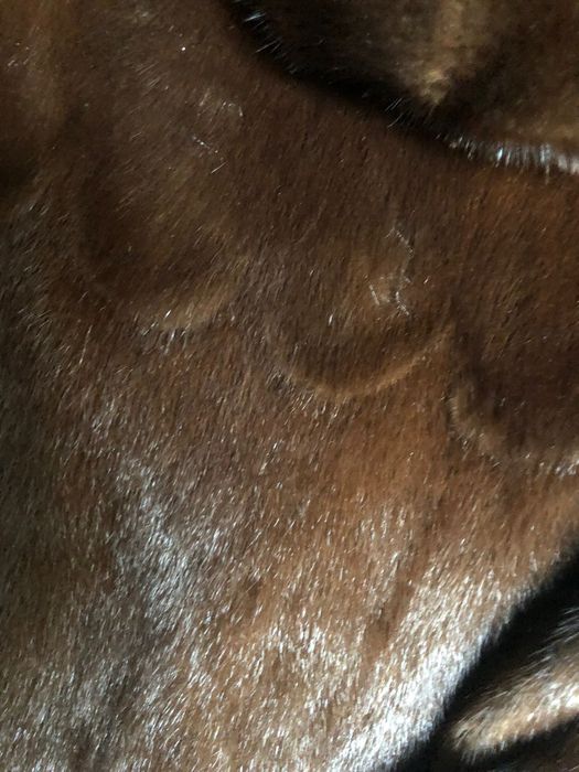 Шуба норковая б/у