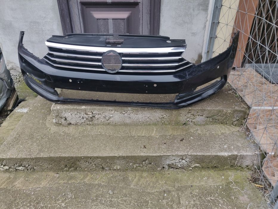 Предна Броня със Решетка за Volkswagen Passat B8--3G 2015/2019г.