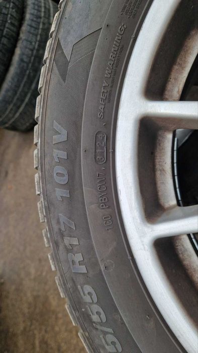 Джанти с гуми за рено 17 инча 5x108