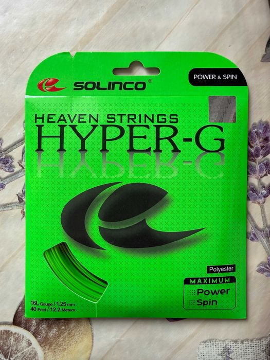 Кордаж за тенис Solinco Hyper G - 1.25  - 12м.