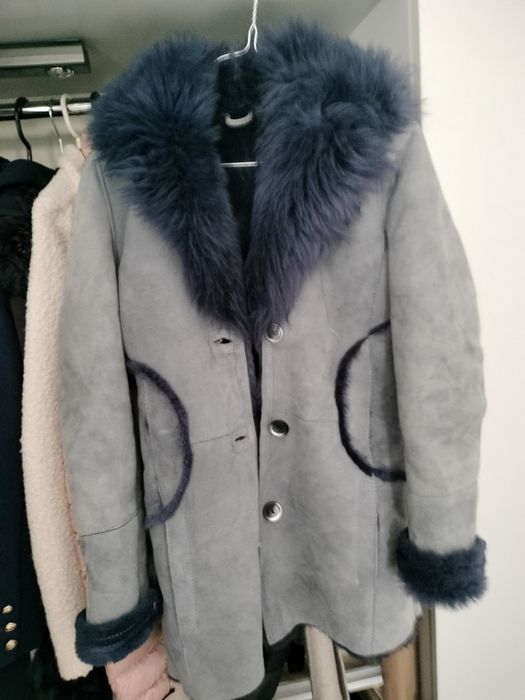 Palton de blana naturala
