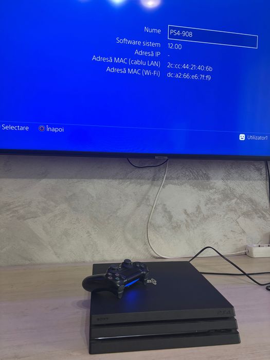 PS4 Pro - Playstation 4 PRO modabil - Soft 12.00 1TB - se poate instala orice joc FC27 FIFA 2027