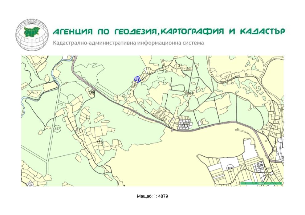 Продава се Парцел в с. Ново село, Област Стара Загора - 3462 кв.м за 7 €/кв.м - Снимка #3