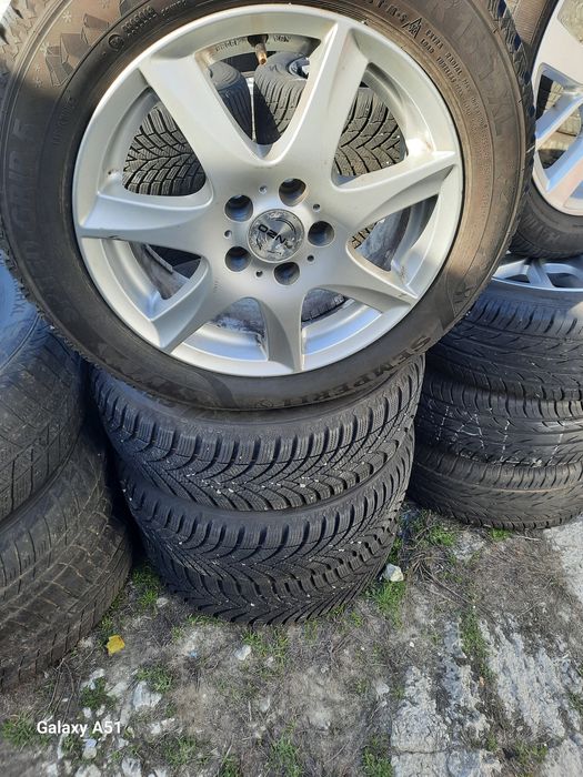 Ляти джанти с гуми зимни, 5×100, 15цола.