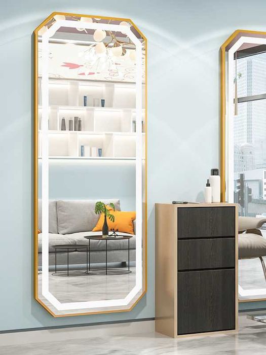 Зеркало полный рост напольное на настенное с подсветкой ойна кузгу