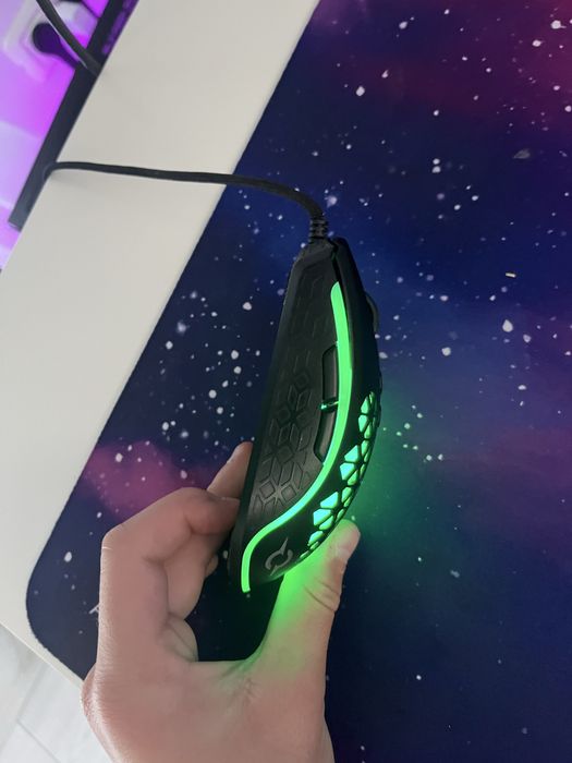 Mouse gaming Aquiris Polaris 16000 dpi RGB