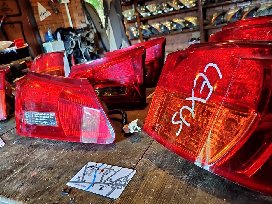 Задняя оптика Lexus is250