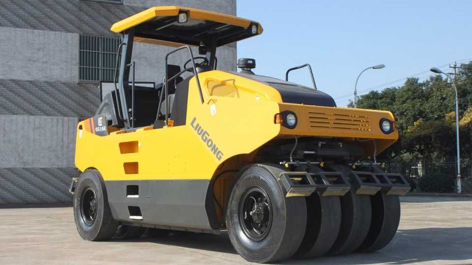 Пневмокаток 16 тонн Liugong 6516E. Kredit/Lizing