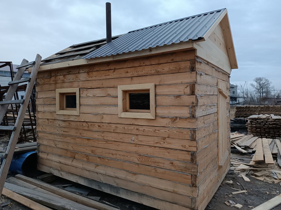 Бани каркасные и из бруса