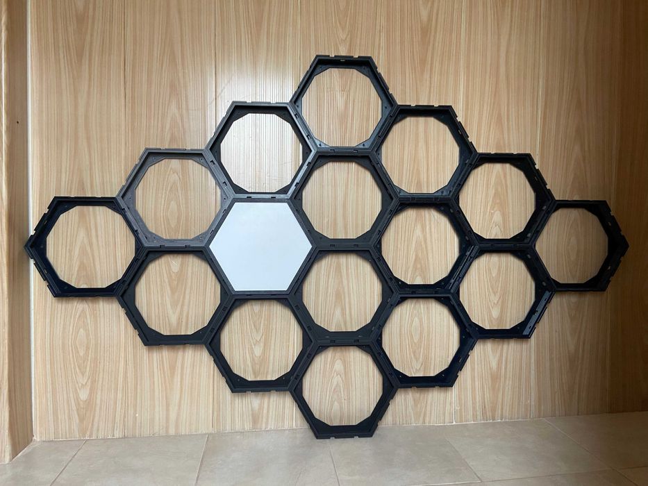 Hexa Panel Led Lights 3D Printed