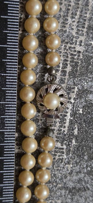 Perle vintage si inchizatoare argint 835