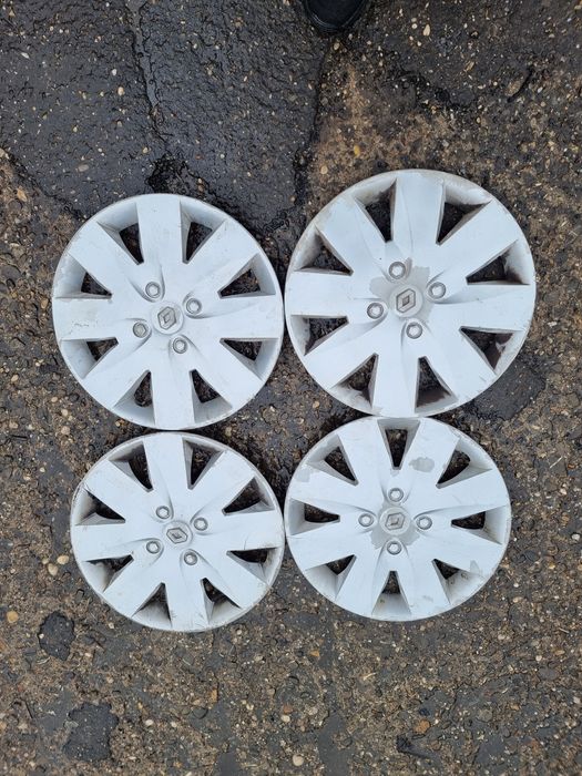 Jante oțel ~4x100~ 15 țoli ~ Renault / Dacia+capace roți