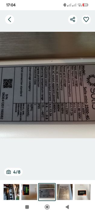 Invertor solar solis monofazic ongrid